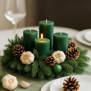 🕯️ První advent! My zapalujeme svíčku… a k tomu i chuť na naše česnekové dobroty 😄🧄 Protože Vánoce bez vůně česneku? U nás...